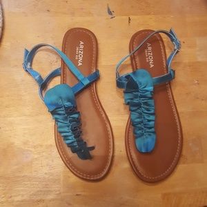 Arizona Jean Co turquoise Sandals